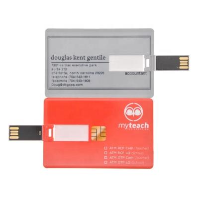 China 2019 New Products Visa Credit Card USB Flash Card Reader Blank 4gb LFNC-001 for sale