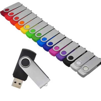 China Rectangle metal usb drive 1gb black flash usb stick 2gb swivel usb with key chain LFN-011 for sale