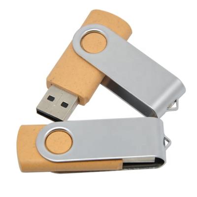 China Rectangle Recycle Paper Eco USB Flash Drive Pen Drive 16GB Environmental Thumb Drive LFN-011 for sale