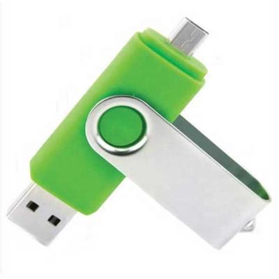 China Promotion Gifts or Resell Wholesale OTG Smartphone U Disk Metal Swivel USB Flash Drive USB 3.0 Memory Stick 32gb 64gb LFN-011 for sale