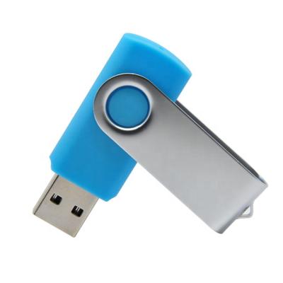 China Promotion Gifts or Resell Newest Swivel Usb 2.0 Pen Drive U Stick 32gb 64gb Pendrive Metal Usb Flash Disk LFN-011 for sale