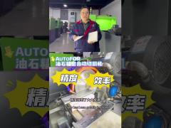 Oil stone precision automatic cutting machine