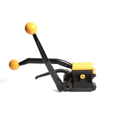 China machinery & A333 Sealless Hardware Yellow Manual Steel Strapping Tool for sale