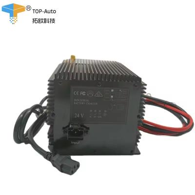 China Top Auto 24V 25A Battery Charger 105739 105739GT for Genie Lift QS-12R QS-12W QS-15R QS-15W QS-20R QS-20W Te koop