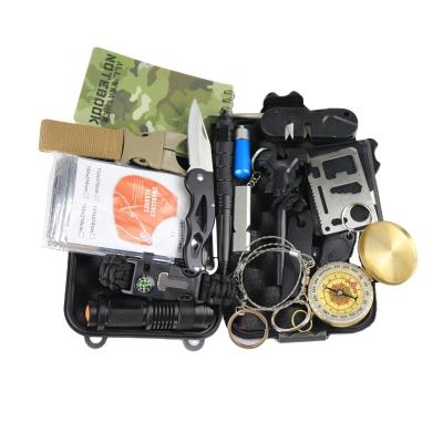 China Multifunctional Survival Outdoors SOS Emergency Kit Survival Kit Field First Aid Kit for sale