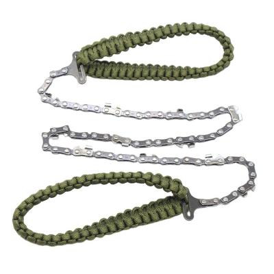 China Flexible Two Way Motion Increases Cutting Gear Outdoor Universal Pocket Steel Chainsaw Cutting Outdoor Survival Tool for sale