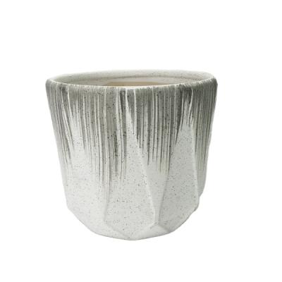 China Nordic modern home decoration style ceramic flower pot for garden plant for sale