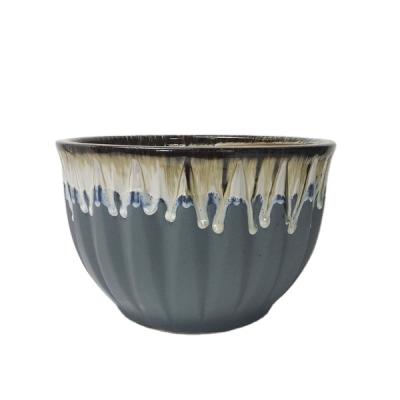 China Best Selling Modern Chic Green Plant Pot Ceramic Garden Pots Flower Planters for sale