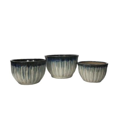 China best quality modern ceramic planter medium size modern ceramic flower pot for sale