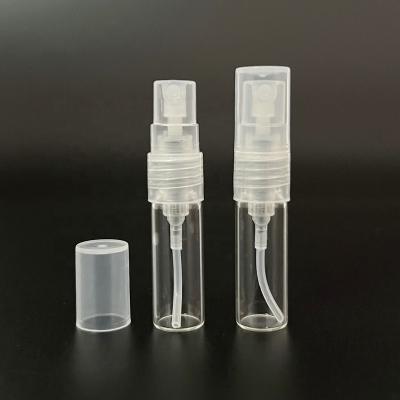 China Refillable Cheap price refillable 2ml pocket size spray pump glass perfume tester bottle for sale