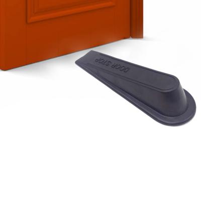 China Modern Rubber Door Stops Doorstopper Wedge Suitable For All Floors Non-scratching And Anti-Slip Design for sale