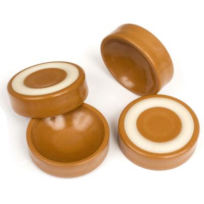 China Protect Hardwood Floors Furniture Caster Cups Furniture Caster Cups Plastic Non Slip Coasters Around Furniture Wheel Stoppers for sale