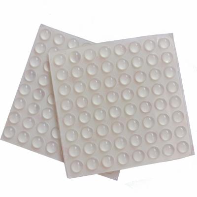 China Self Adhesive Cabinet Bumpers Easy Installation Clear Rubber Bumpers, Soft Cabinet Door Stopper Pads, Cabinet Door Sound Damping Bumpers for sale