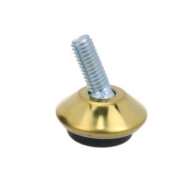 China Non-slip Adjustable Feet M6/M8/10\Adjustable Leveler Gold Universal Adjustable Screw Furniture Adjustable Legs for sale