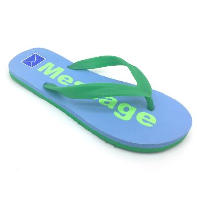 China Most popular message slippers with colorful and fancy nice slippers message sandals for men shoes for sale