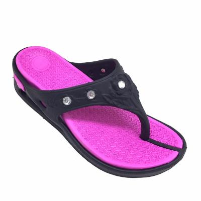 China Cheap Wholesale EVERTOP 2019 High Heel Flip Flops Flip Flops Slippers Hot Popular Custom Women Wholesale Cheap EVA Sandals for sale