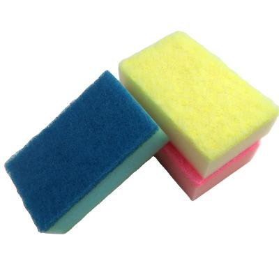 China Factory Price Scrubbing Pads Free Sample Viable Sponge For Clean Kitchen for sale