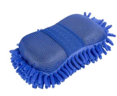 China Car factory direct supply hot sale chenille sponge car wash cleaning gloves for sale