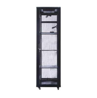 China 19 Inch High Quality Cold Rolled Steel Floor Type 42U 600* Server Cabinet Data Center Server Cabinet Rack 800*1800 for sale