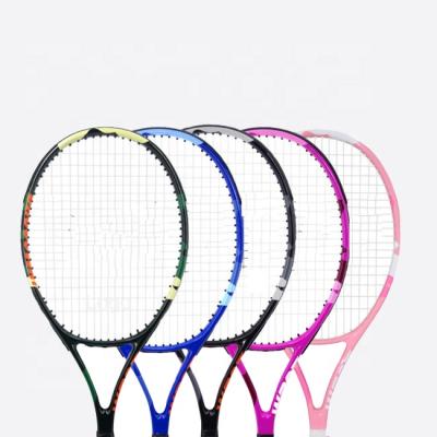 China 27 Inch 2 Players Aluminum Tennis Racquet High Quality Adult Professional Tennis Racket for sale