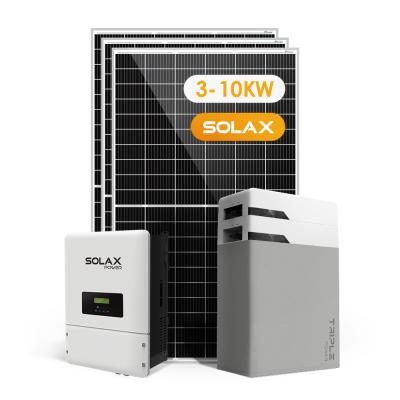 China Best Sunpal solar system 3KW 5KW 6KW 8KW 10KW home hybrid solar power system with competitive price for sale