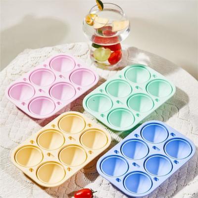 China Custom Logo Ice Grid Series Clear Maker Bpa Free Silicone Ice Cube Tray for Daily Life for sale