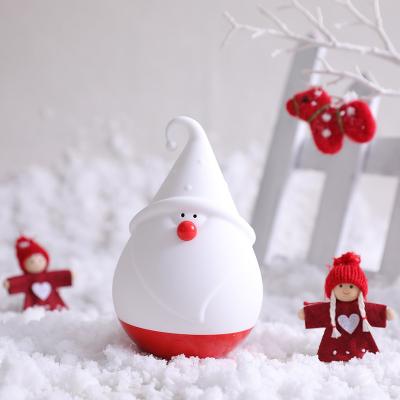 China Custom Logo OEM Christmas Snowman LED Night Light Lamp with 30000 Hours Lifespan for sale