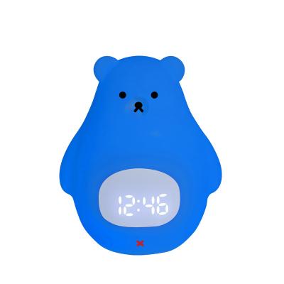 China Lighting Solutions Service Remote Control Children Silicone Bear Night Light for Kids for sale