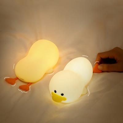 China PCs/ Ctn 40 Cute Animal Silicone Bedside Lamp with Timing Function Touch Sensor Light for sale