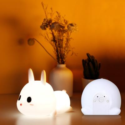 China Eco-friendly LED Touch Sensitive Control Panel Baby Night Light with Adjustable Color for sale