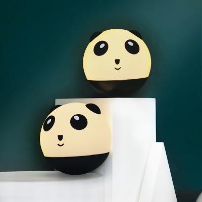 China Mini Cute Cartoon Panda Night Light for Kids Touch Control Portable Adjustable Lighting for sale