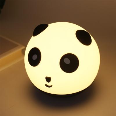 China Rechargeable Silicone Night Light for Home Decoration Cute Small Panda Sheep Design for sale