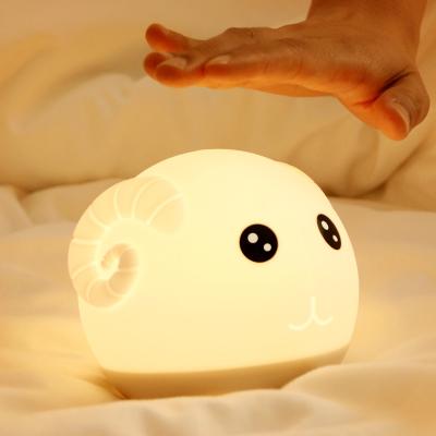 China 85lm/w Lamp Efficiency 2021 Idea Product for Kids' Bedroom Cartoon Animal Night Light for sale