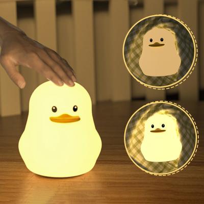 China 2023 Benson Duck Lamp RECHARGEABLE Night Light and Cute Toy Nursery Lamp for Kids Bedroom for sale