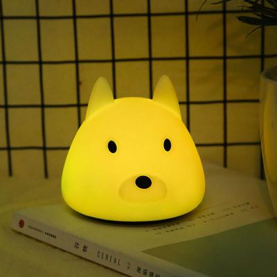 China Ultra Soft Halogen Spot Light Halogen Light Lamp USB Rechargeable with Colorful Changeable Light for sale