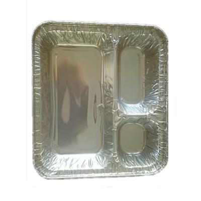 China Food Packaging 1200ML/260*238MM Tianjin Aluminum Foil Food Package for sale