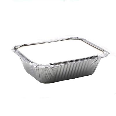 China 250ml 500ml Disposable Barbecue Food Container Restaurant Transitional Supply Porcelain Disposable Food Box for sale