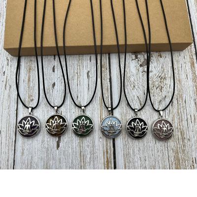 China New Wholesale Small Chakra Buddhism Stone Jewelry Buddha Pendant Necklace Eco-friendly High Quality Custom Necklace Eco-Friendly for sale