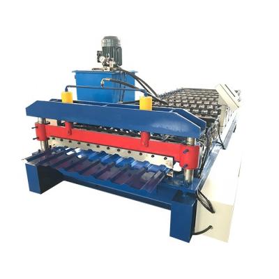 China 810/1080mm Portable Metal Roofing Sheet Automatic Roll Forming Machine for sale