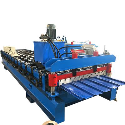 China 840/1050mm Zinc Roofing Sheet Panel Roll Forming Making Machine Equipment for sale