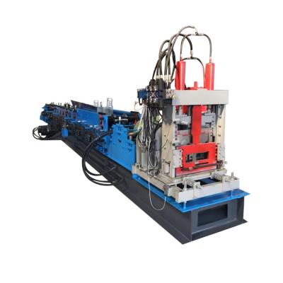 China 80-300mm automatic profile steel c purlin forming making machine for sale