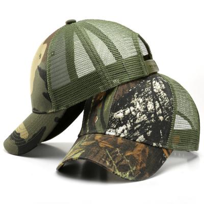 China COMMON XQL sports custom Camouflage hat  mens caps baseball caps hats with custom logo trucker hats baseball caps manufacturers for sale