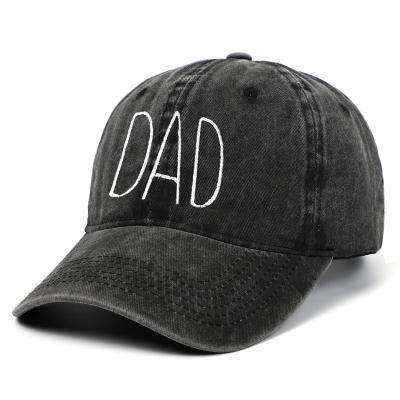 China COMMON XQL party Customized hat letter embroidery distressed baseball caps for men and women with visor and peaked caps for sale