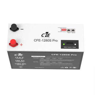 China Power Tools CFE LiFePO4 BMS Lifepo 4 Battery Pack 12.8V 25.6V 100Ah 200Ah LiFePO4 Lithium Ion Battery 12V for sale