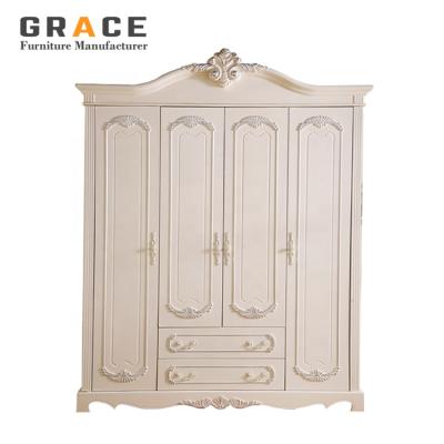 China Z9003 Modern White Sliding Door Wardrobe Design Cabinet Bedroom Furniture Wardrobe for sale