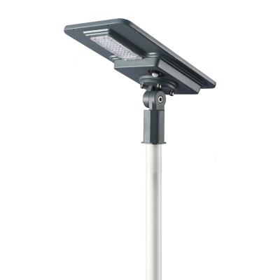 China Waterproof and dustproof gray color ROAD street light sunle slsr12 LED solar power led street light for sale