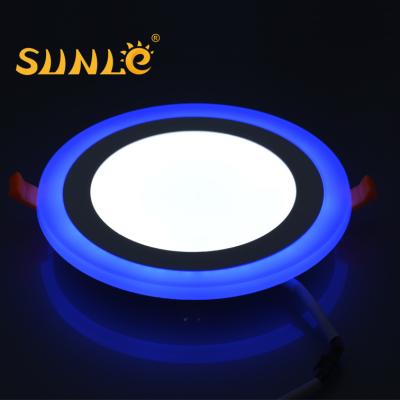 China Desktop Color Changing Led Panel Light 9W 6+3Wround High Quality Surface Led Panel Light SLBLMZ063 for sale