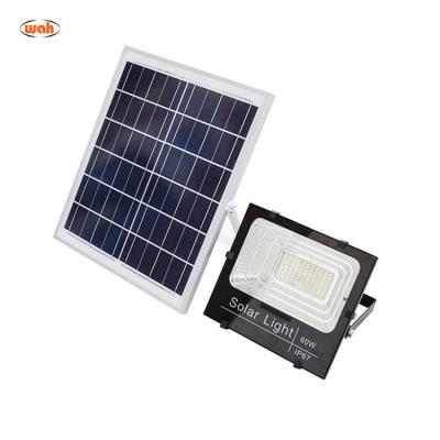 China Solar Garden Light 44/170 Remote Control Waterproof Outdoor Garden Lights Wall Solar Powered Flood Lamps for sale