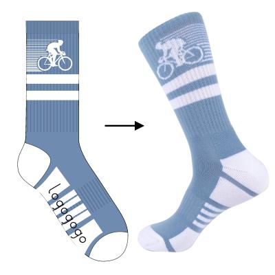 China Wholesale OEM QUICK DRY Custom Padded Compression Athletic Elite Sports Socks Unisex Men for sale