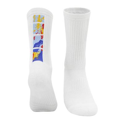 China QUICK DRY Custom Men's Elite Basketball Socks Student Socks Towel Youth Kids Tube Terry Running Socks for sale